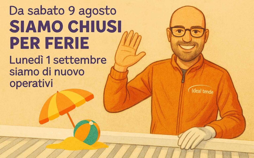 Chiusura estiva 2025