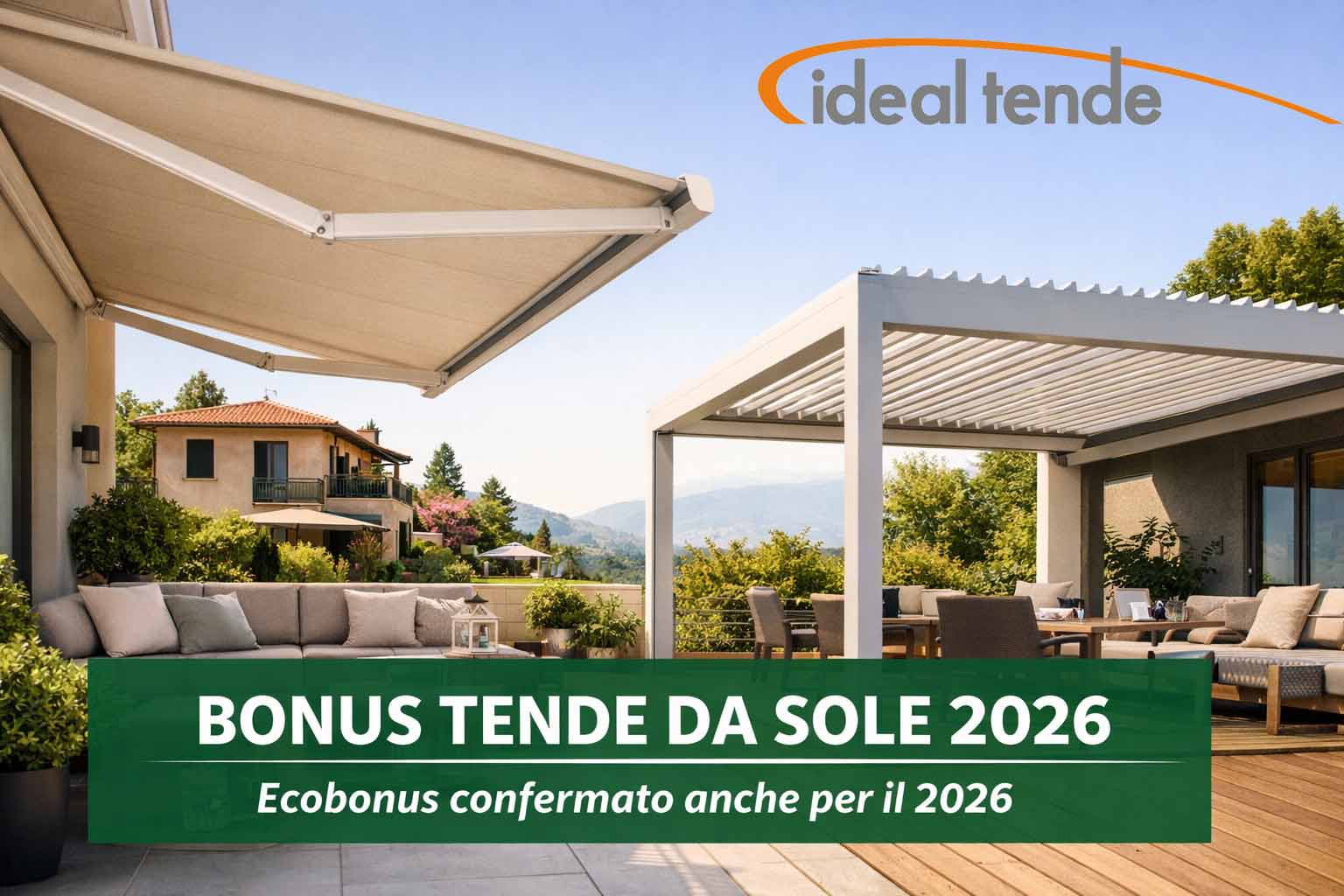 Bonus Tende da Sole 2026