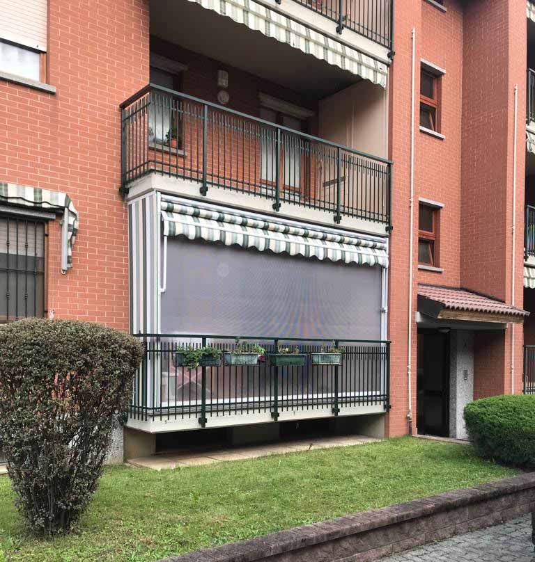 tenda veranda in PVC Torino